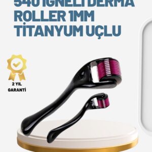 Northcity 0.25mm Titanyum Dermaroller - Evde Cilt Gençleştirme ve Yenilenme Cihazı
