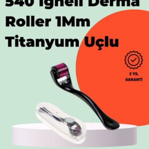 Northcity Titanyum İğneli Derma Roller - 0.25 mm Mikro İğnelerle Evde Cilt Bakımı