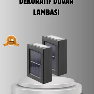 Northcity Güneş Enerjili 6 LED Solar Lamba – Fotoselli Su Geçirmez ve Çevre Dostu Bahçe Işığı
