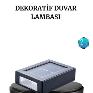 Northcity 6 LED Güneş Enerjili Sensörlü Lamba – Akıllı Işık, Enerji Tasarruflu ve IP65 Su Geçirmez Bahçe Aydınlatması