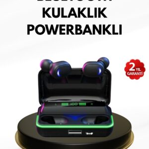 Northcity E10 Kablosuz Bluetooth Kulaklık – 3D Ses Powerbank Şarj Kutusu | 4-5 Saat Kesintisiz Müzik, Bluetooth 5.1, Gürültü Önleme