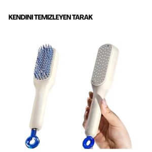 Northcity Kendini Temizleyen Saç Tarağı - Anti-Statik ve Masaj Özellikli Saç Temizleyici