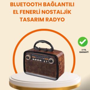 Northcity Kablosuz Bluetooth Hoparlör – Taşınabilir Radyo ve Geniş Ses Alanı