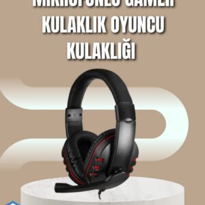 Northcity Mikrofonlu Oyun Kulaklığı - Mavi Işıklı Uzun Süre Konforlu Kullanım