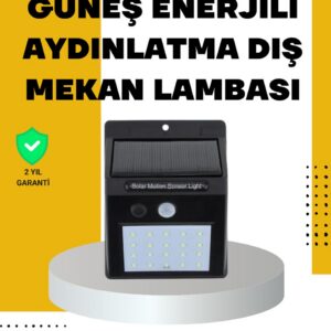 Northcity 144 LED'li Güneş Enerjili Güvenlik Lambası - Geniş Alan Aydınlatma