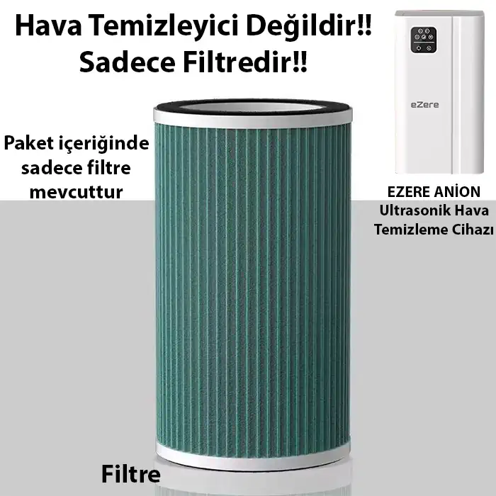Northcity EZERE ANİON Ultrasonik Hava Temizleyici için Yedek Filtre-(5775) - Görsel 2