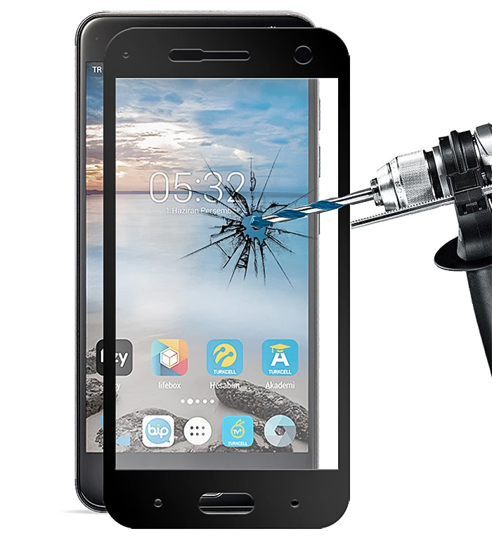 Northcity Turkcell T80 3d Full Kaplama Kırılmaz Cam Ekran Koruyucu-(5775) - Görsel 3