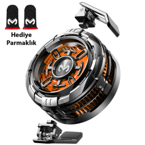 Northcity MEMO CX08 iOS Android Soğutucu 15W Manyetik + Arka Klips 2'si 1 Arada Yarı İletken Soğutma Fanı Radyatörü-(5775)