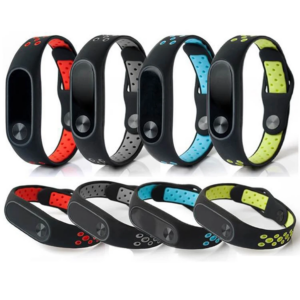 Northcity Xiaomi Mi Band 2 Nike Style Soft Silikon Kayış-(5775)